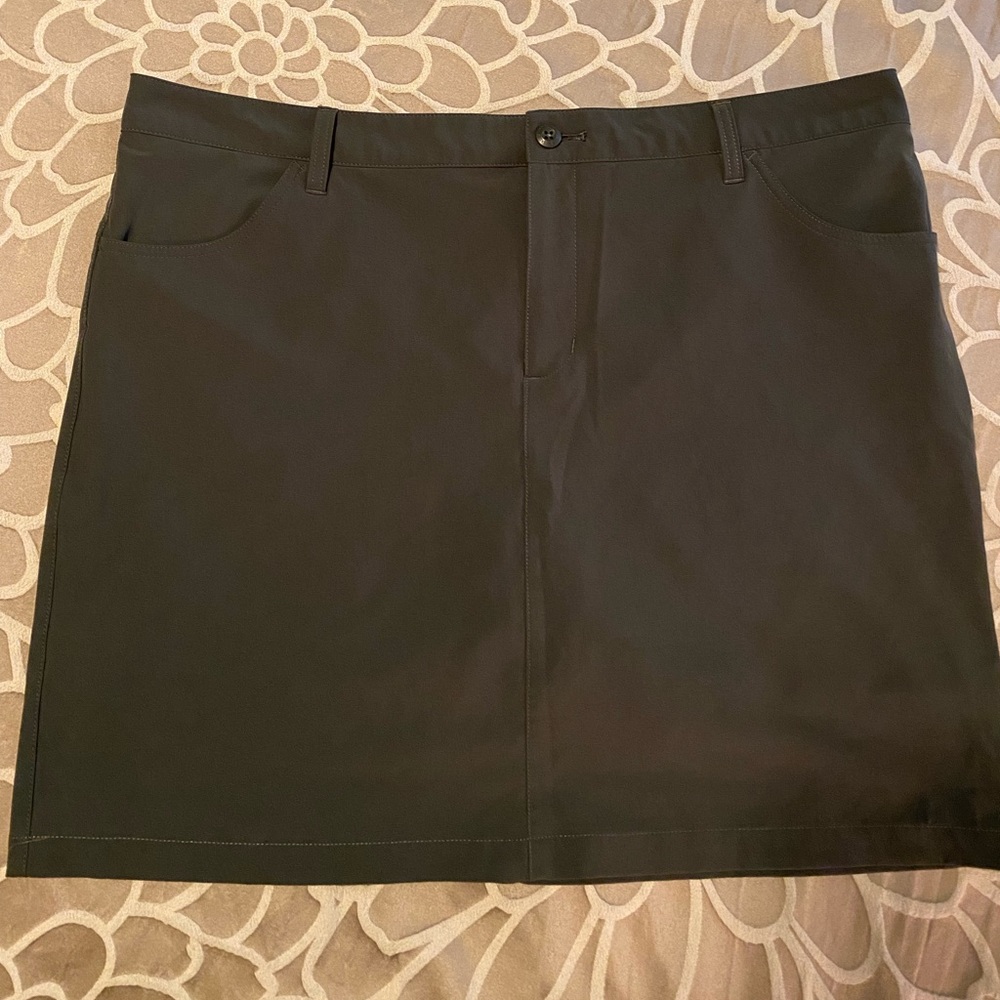 Womens Eddie Bauer Performance Skort, Gray, Size 18